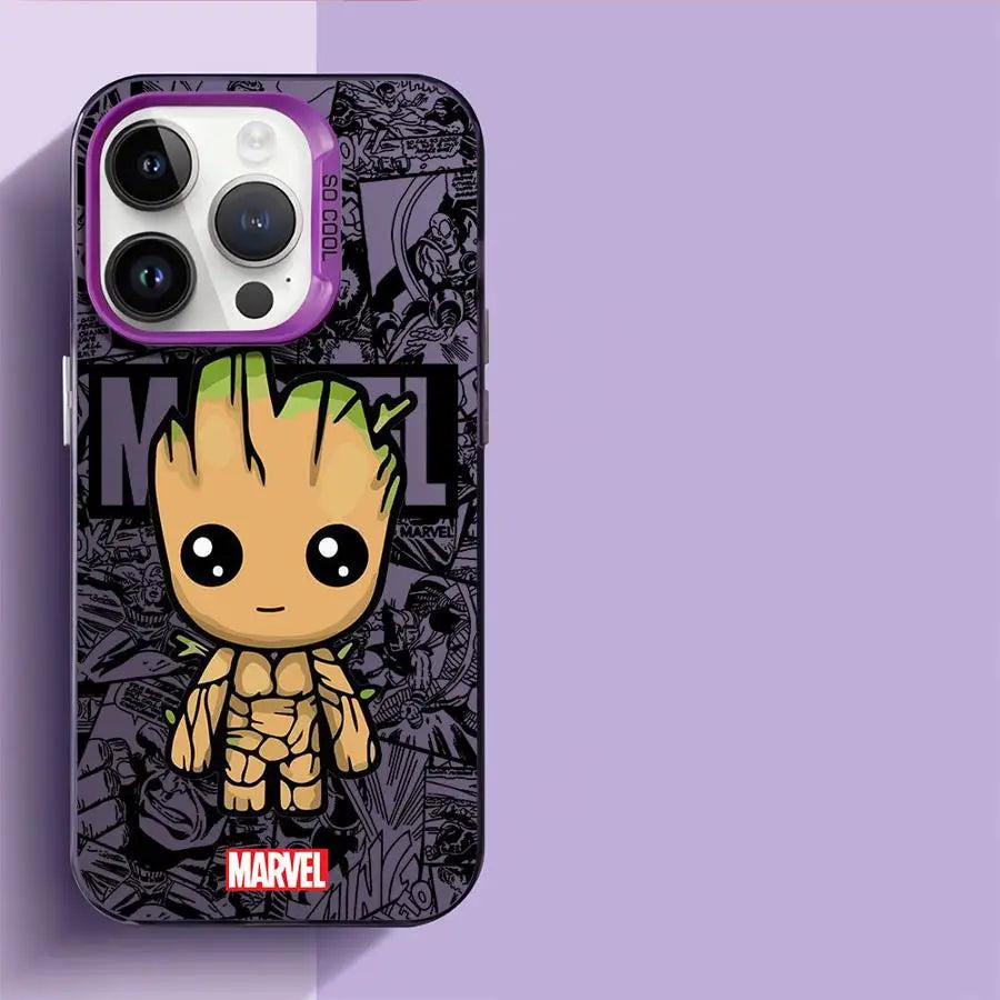 Coque Marvel Silver - iPhone